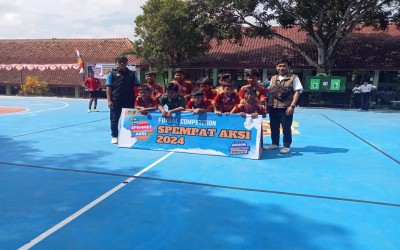 Tim Futsal MI Ma'arif NU Kapandayan Ikuti Turnamen Spempat Pasti 2024